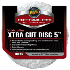 Meguiar's DA Microfiber Xtra Cutting Discs, DMX5 - 5" (2 pack)