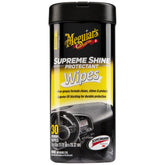 Meguiar's Supreme Shine Protectant Wipes - 25 Wipes