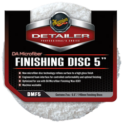 Meguiar's DA Microfiber Finishing Discs, DMF5 - 5" (2 pack)